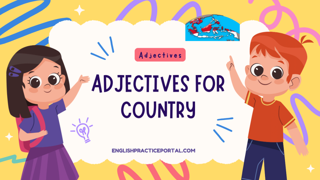Adjectives for Country