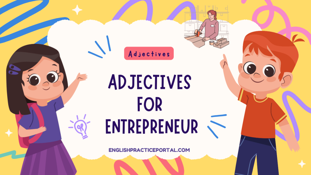 Adjectives for Entrepreneur