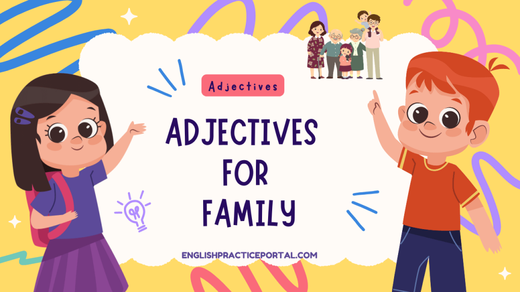 Adjectives for Family