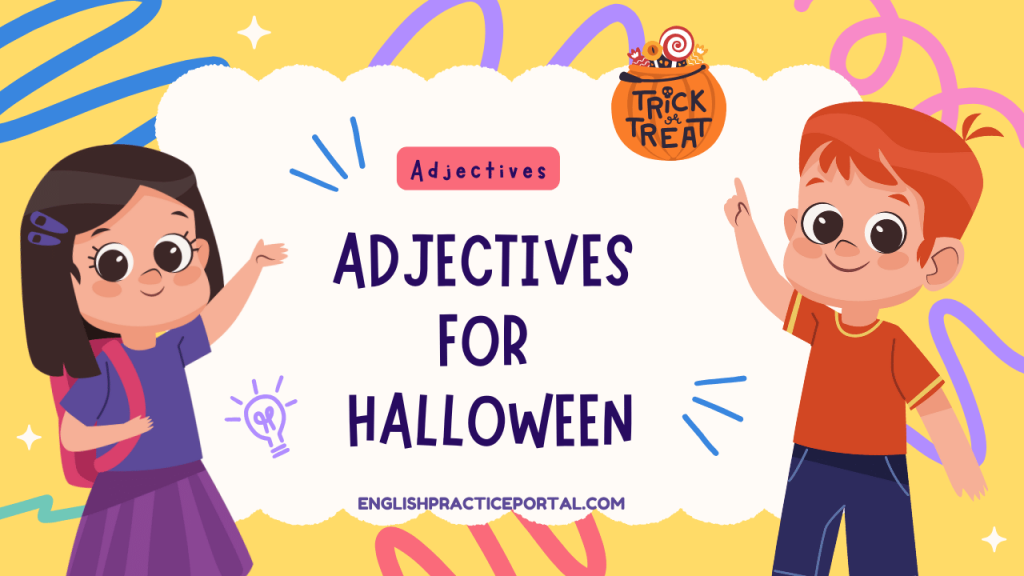 Adjectives for Halloween