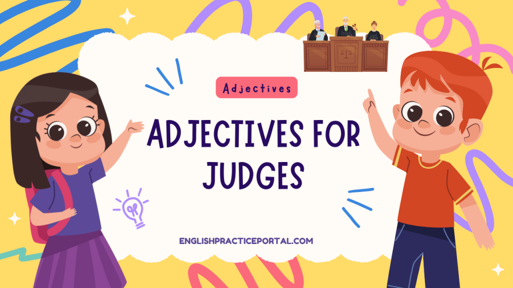 Adjectives for Judges