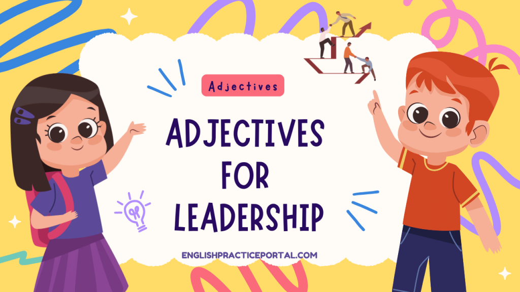 Adjectives for Leadership
