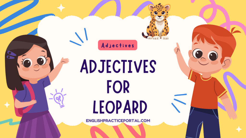 Adjectives for Leopard