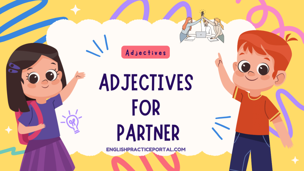 Adjectives for Partner