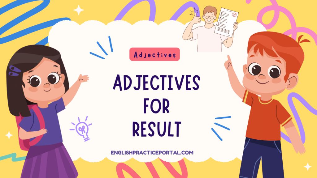 Adjectives for Result
