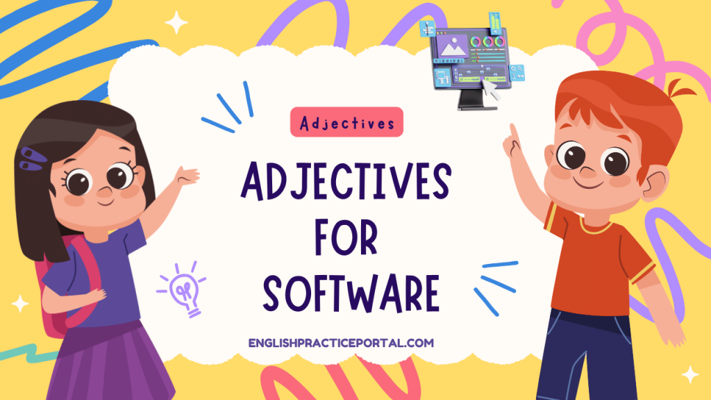 Adjectives for Software