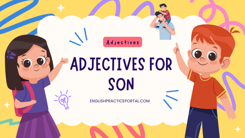 Adjectives for Son