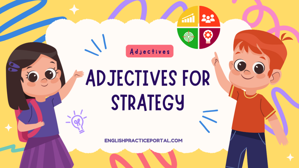 Adjectives for Strategy
