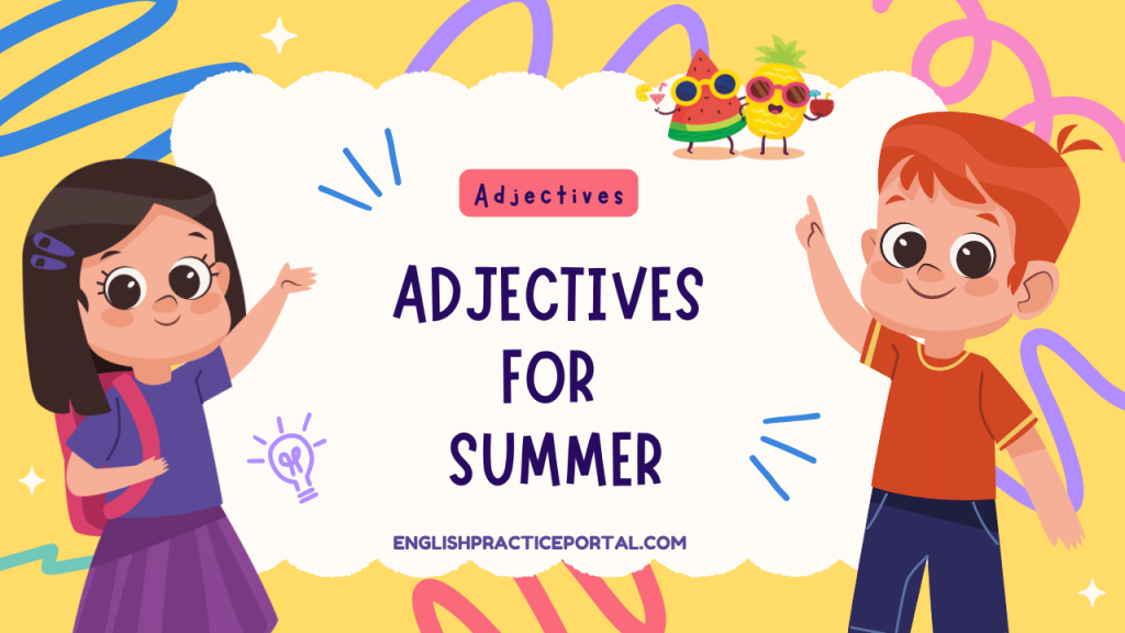 Adjectives for Summer