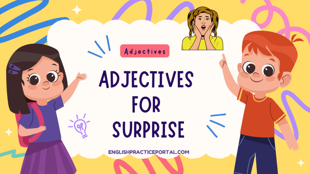 Adjectives for Surprise