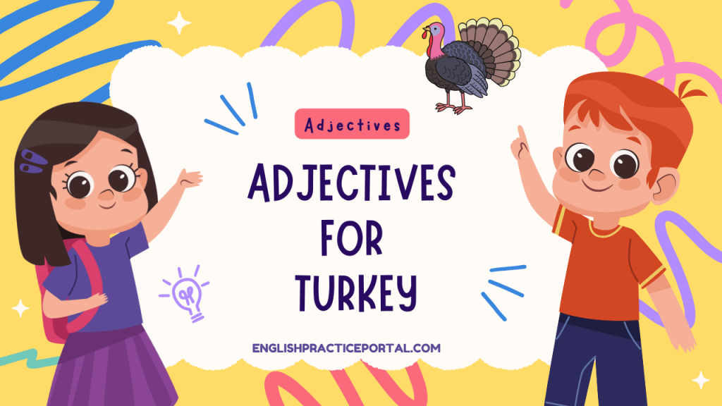 Adjectives for Turkey
