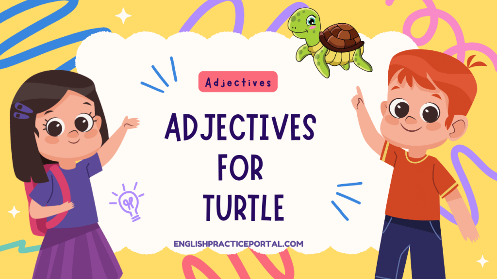 Adjectives for Turtle