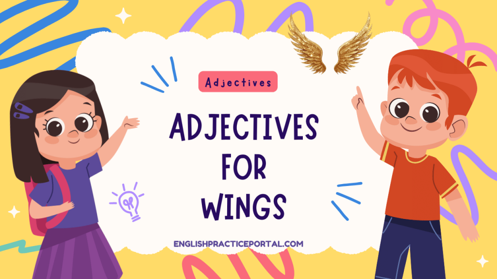 Adjectives for Wings