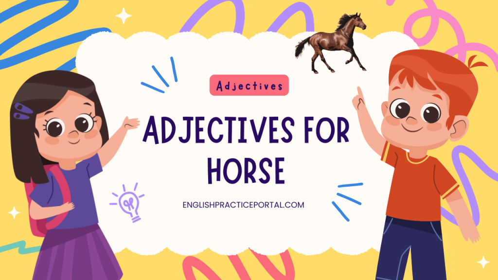 adjectives for Horse