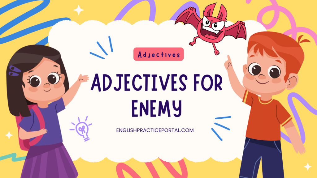 adjectives for Enemy