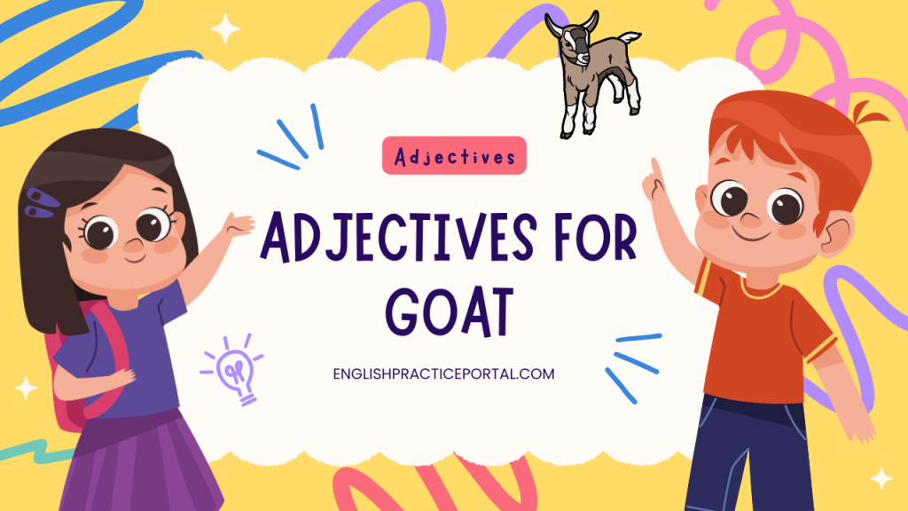 adjectives for Goat