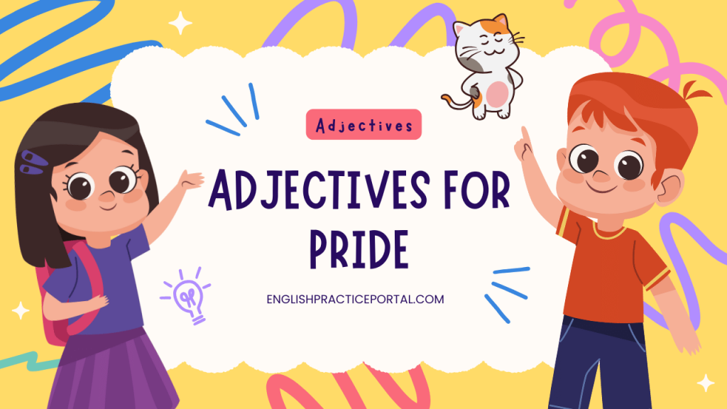 adjectives for Pride