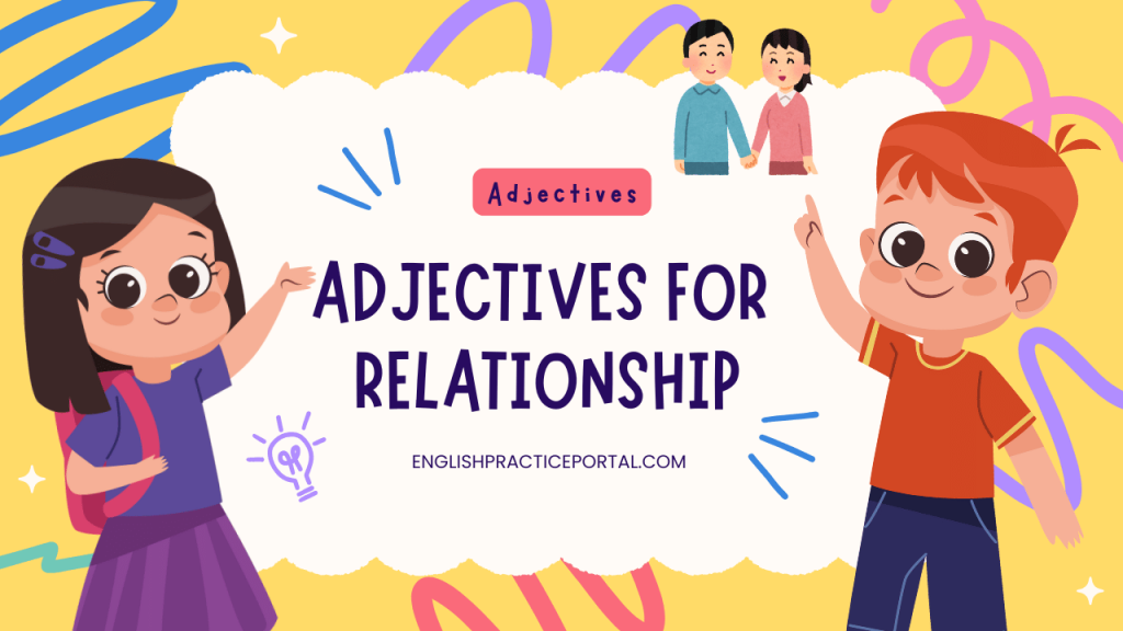 adjectives for Relationship