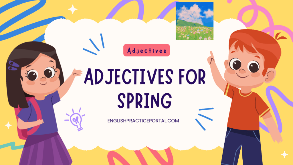 adjectives for Spring