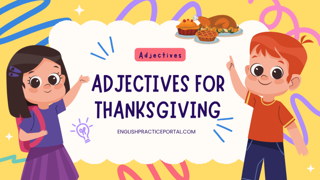 adjectives for Thanksgiving