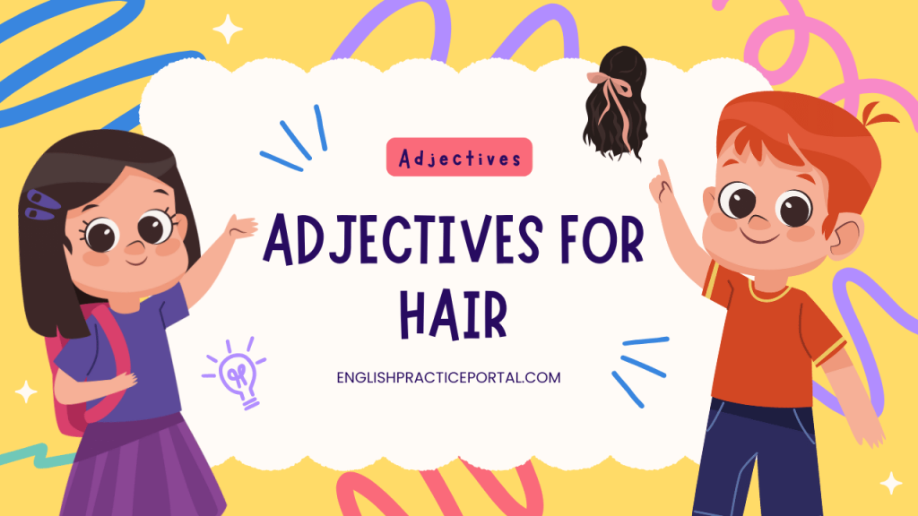 adjectives for hair