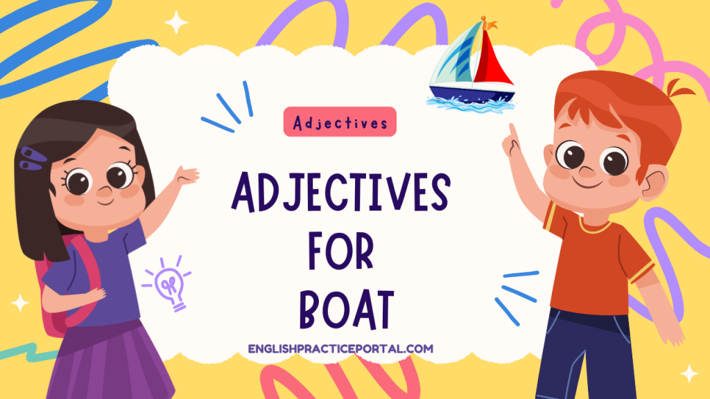 Adjectives for Boat
