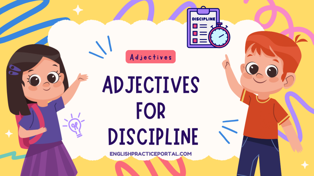 Adjectives for Discipline
