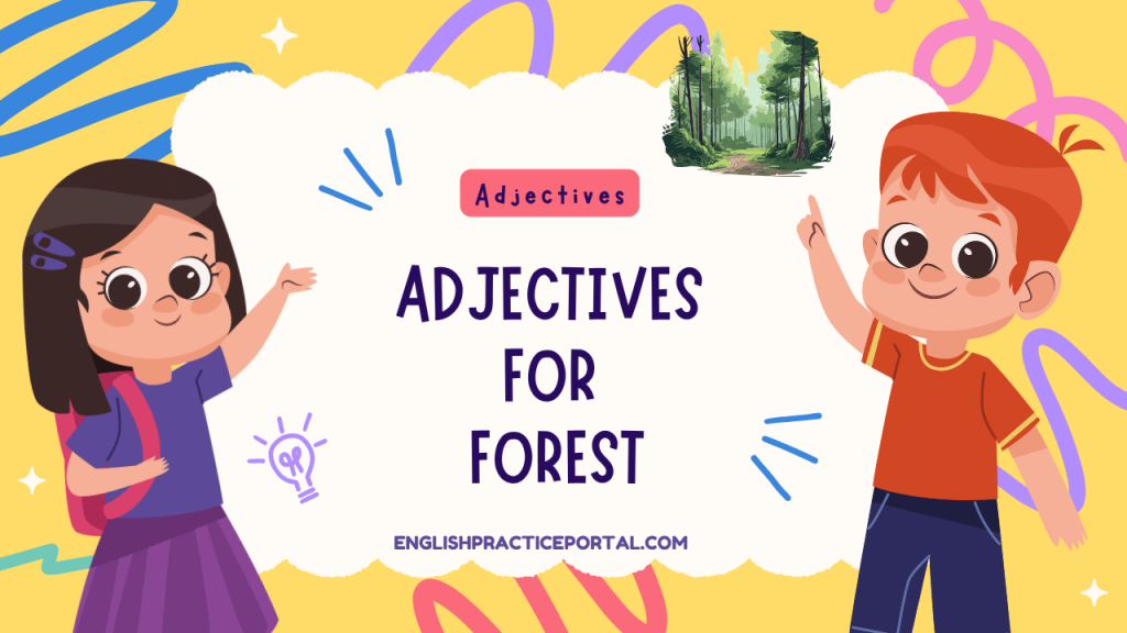 Adjectives for Forest