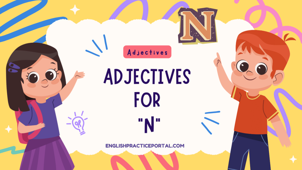 Adjectives for N