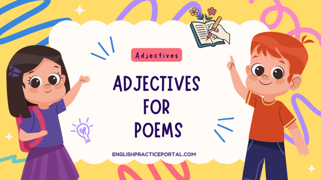 Adjectives for Poems